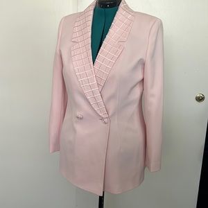 Pink beaded blazer